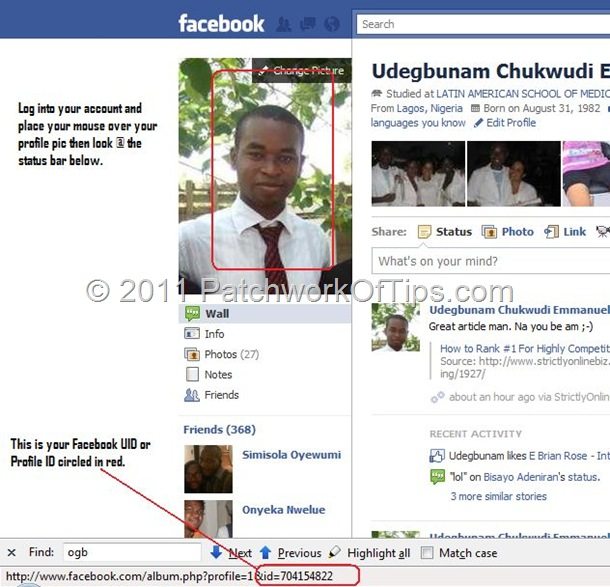 How To Find Your Facebook User ID or Profile UID