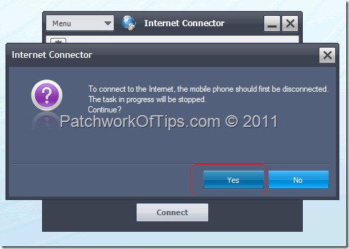 How to connect to the internet with samsung pc studio and mobile phone