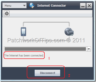 How to Disconnect From The internet using Samsung PC Studio