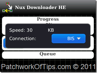 Nux Downloader BlackBerry Download Manager