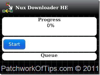 Nux BlackBerry Download Manager