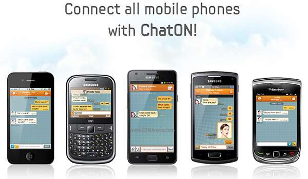 Download Samsung ChatON Messenger for Android, Blackberry, iOS, and BadaOS