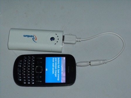 Nokia Asha 200 Fully Charged With Vantium Power Capsule