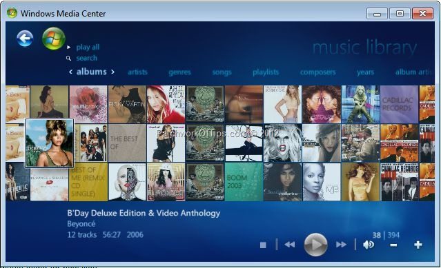 Update Media Player Library