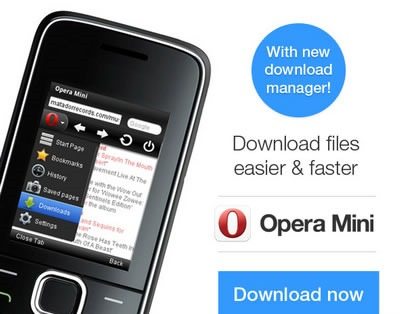 Resume Downloads In Opera Mini 7