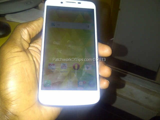 Tecno Phantom A Front View