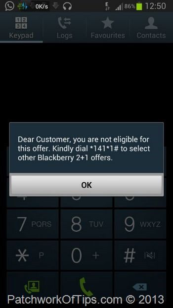 Airtel Unlimited BlackBerry Plan