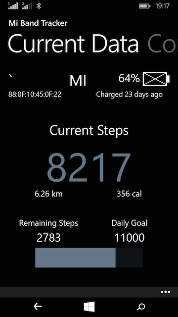 Mi Band For Windows Phone Setup