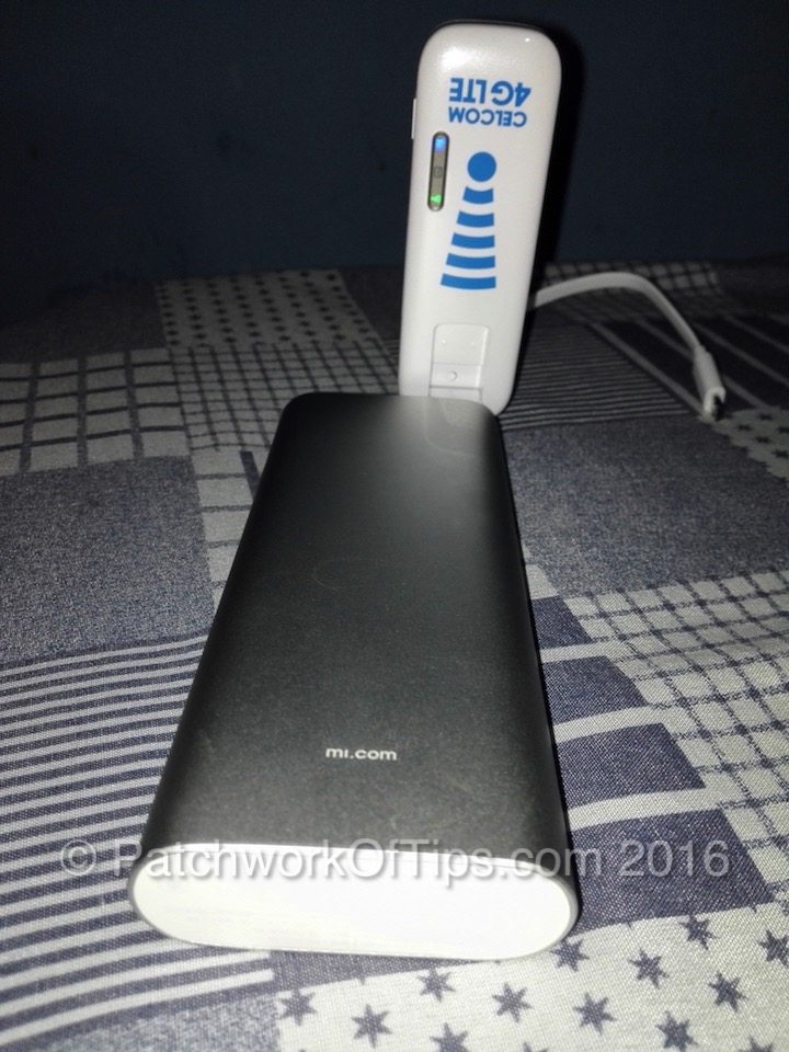 HUAWEI E8278s-602 USB WiFi Dongle In Xiaomi Power Bank