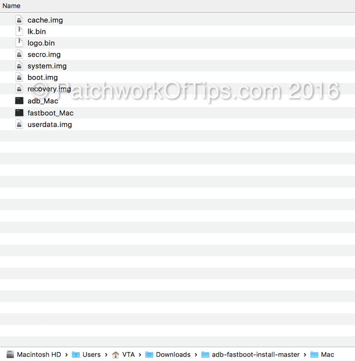 Xiaomi Redmi Note 2 Fastboot Files In Mac Folder