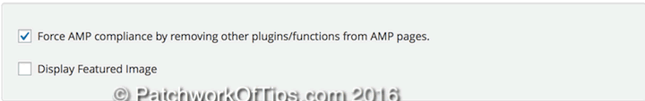 Disable AMP Plugin Conflicts