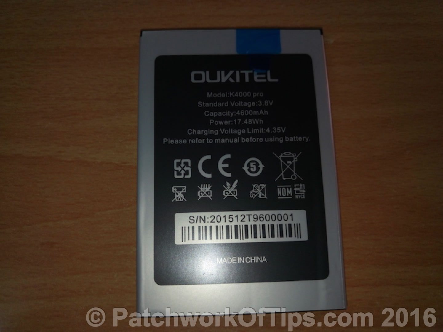 Oukitel K4000 Pro Battery 2