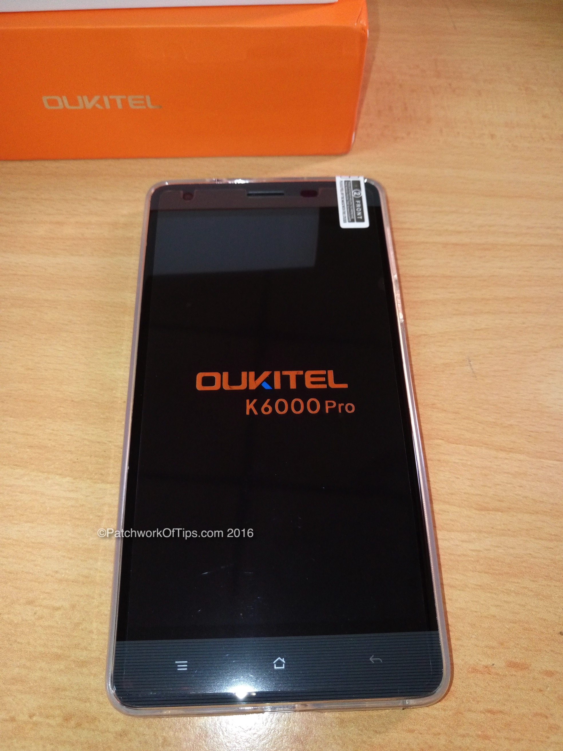 Oukitel K6000 Pro Front