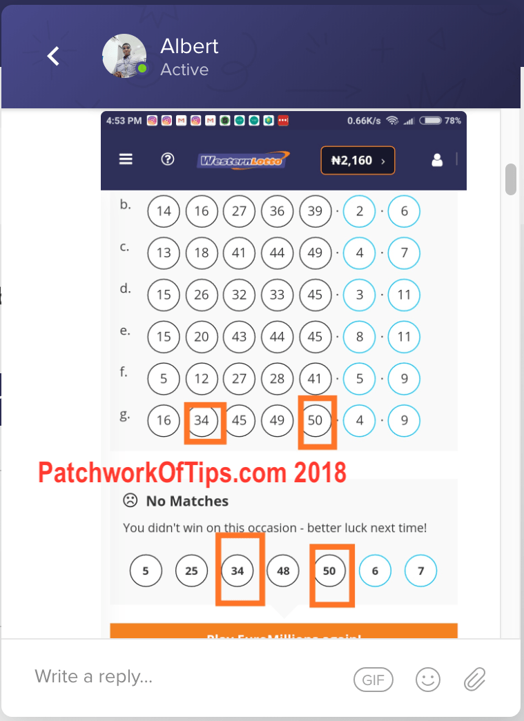 Western Lotto Winnings 3