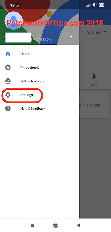 Google Translate Offline Translation Download Settings 1