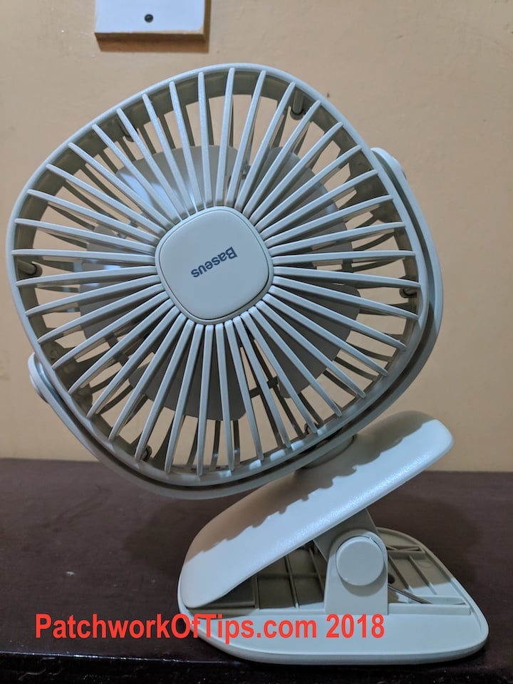 BaseUS ZW-2816 Desktop USB Fan Front