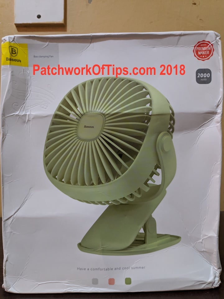 BaseUS ZW-2816 Desktop USB Fan