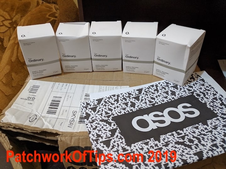 My The Ordinary L Ascorbic Acid Order from ASOS Nigeria