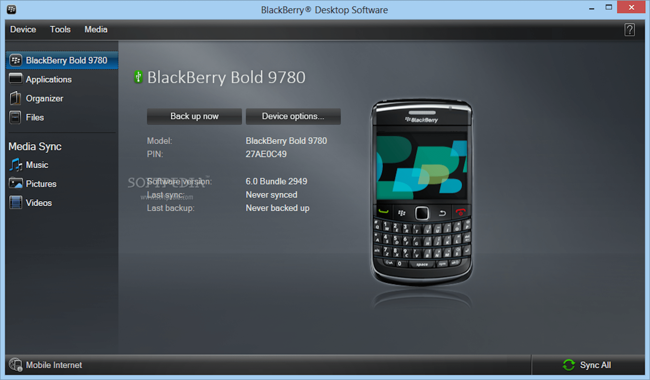 Download BlackBerry Desktop Software 7.0 BETA