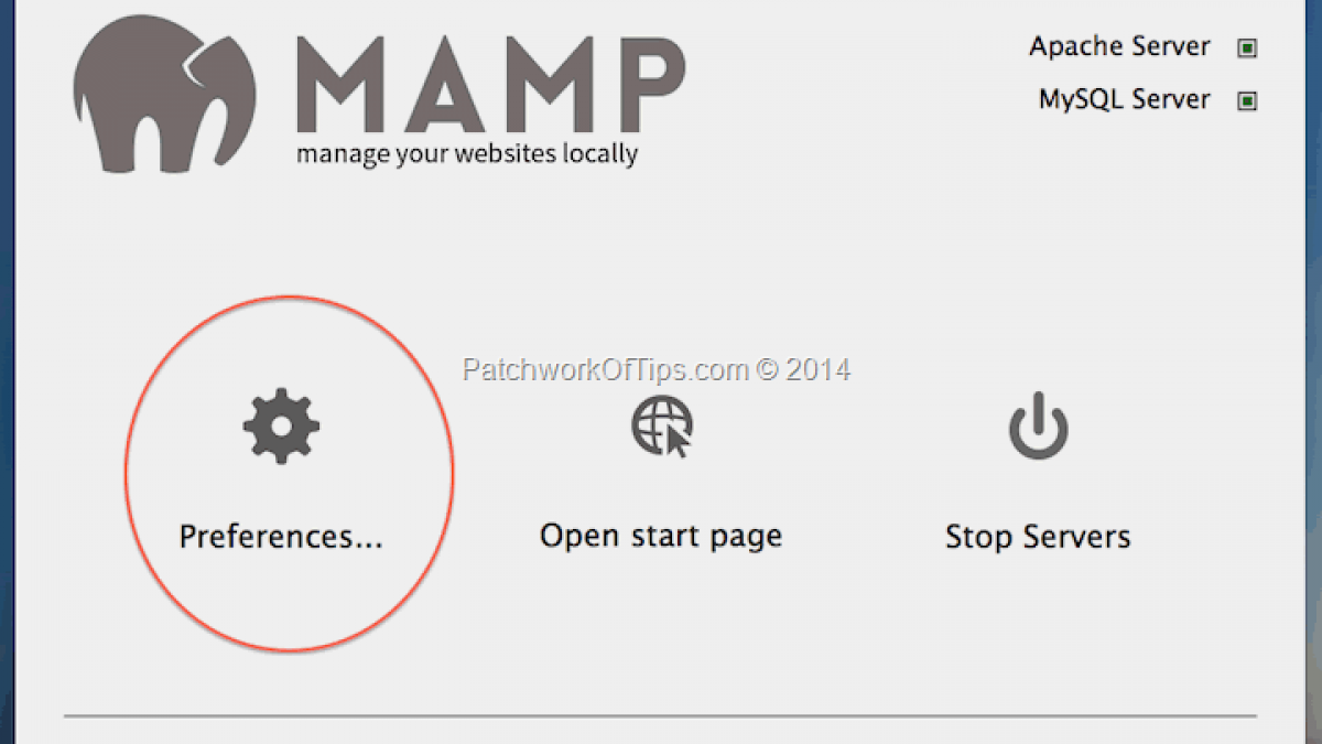 mamp update php script without restarting server