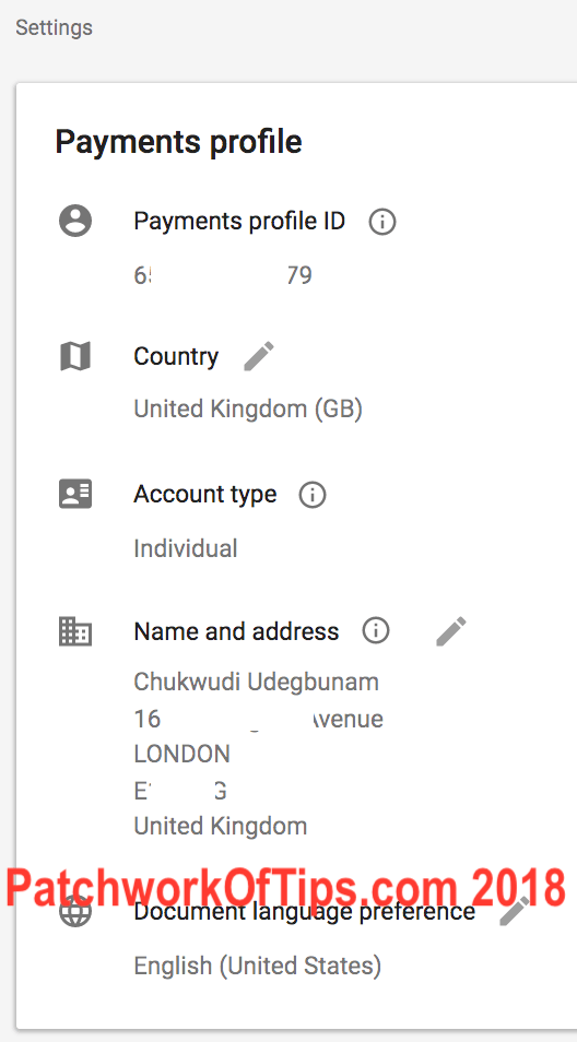 change default account google play store