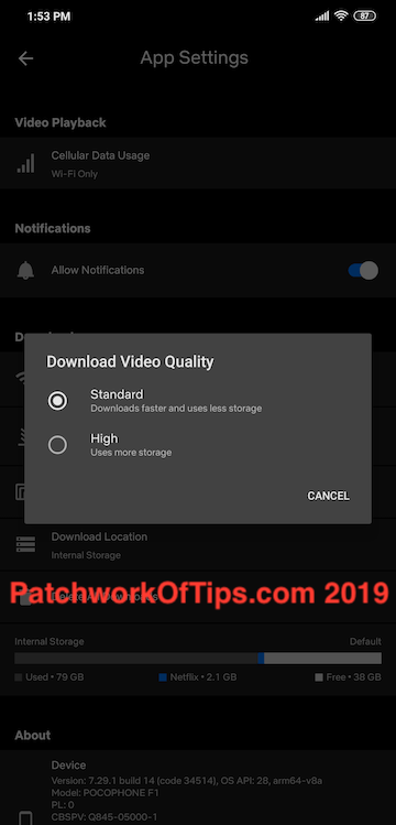 Netflix HD Download Fix 2