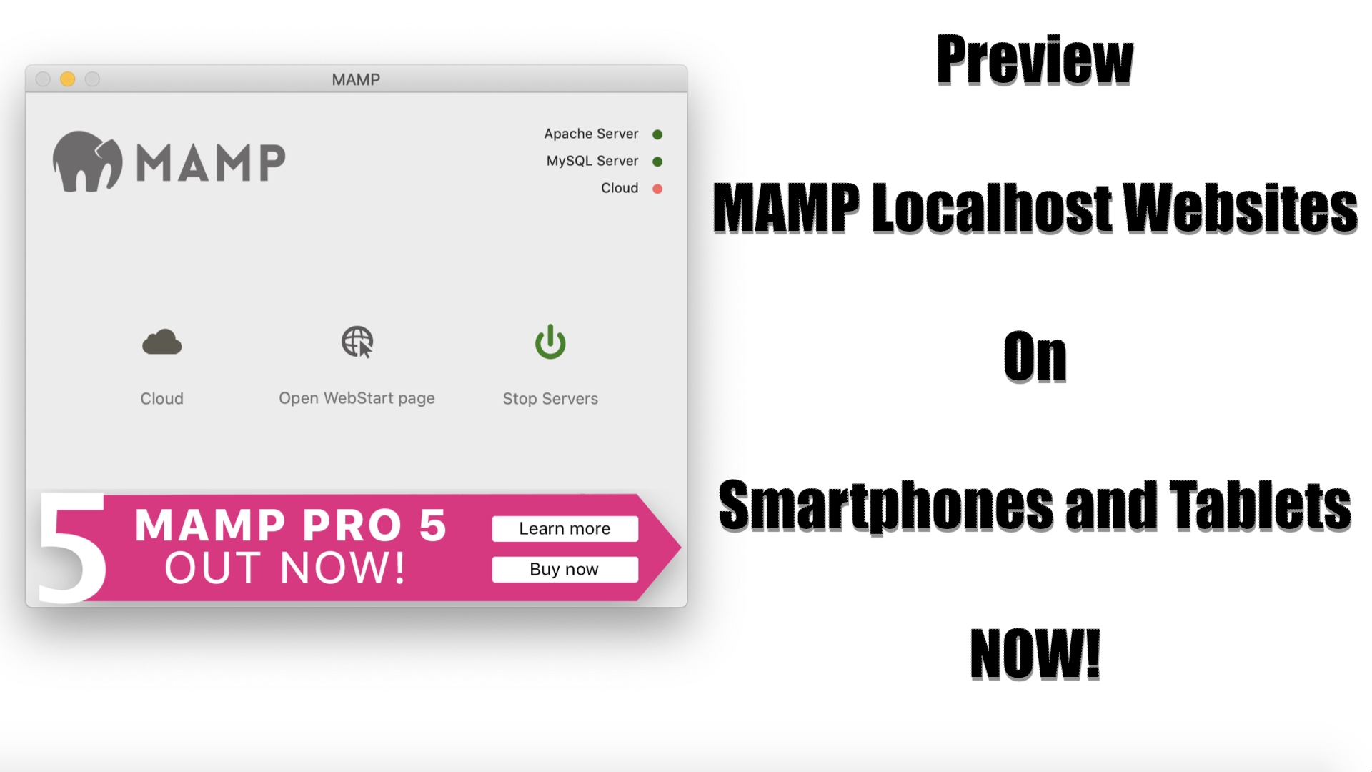 How To View MAMP Localhost On Mobile Devices