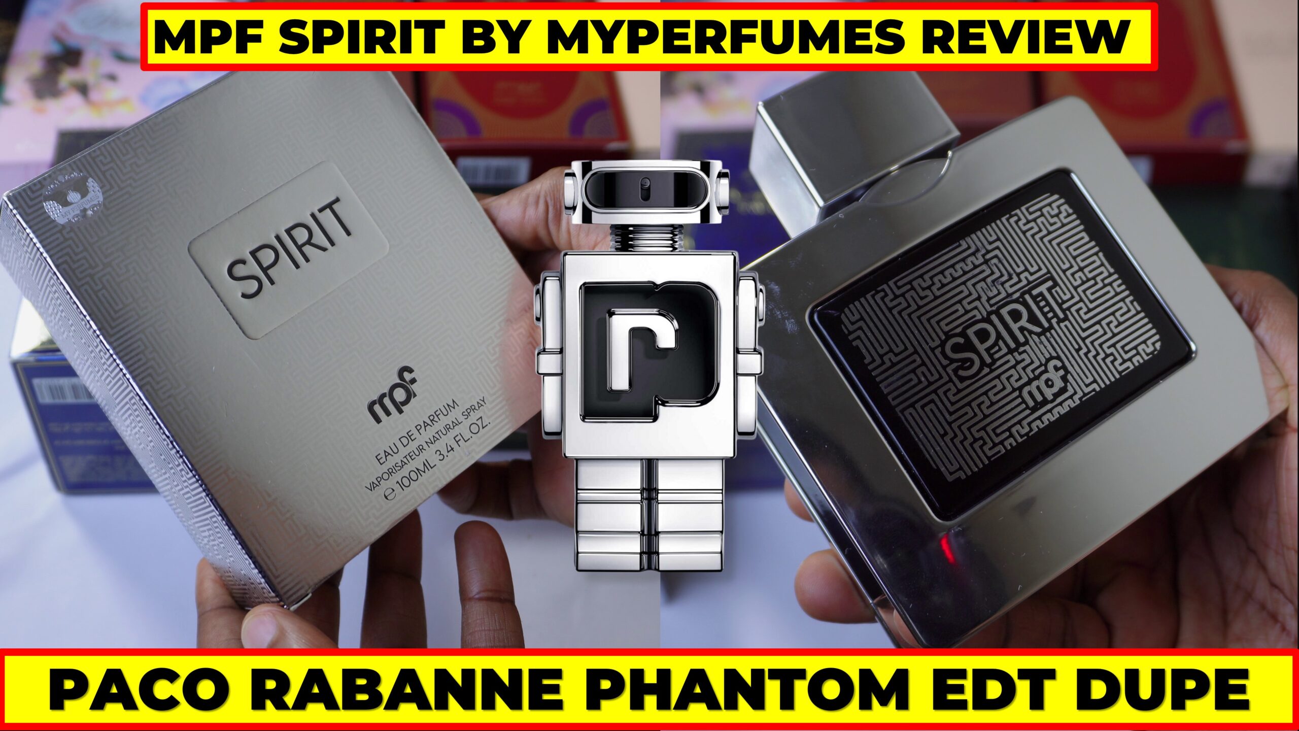 MYPERFUMES SPIRIT REVIEW – PACO RABANNE PHANTOM DUPE