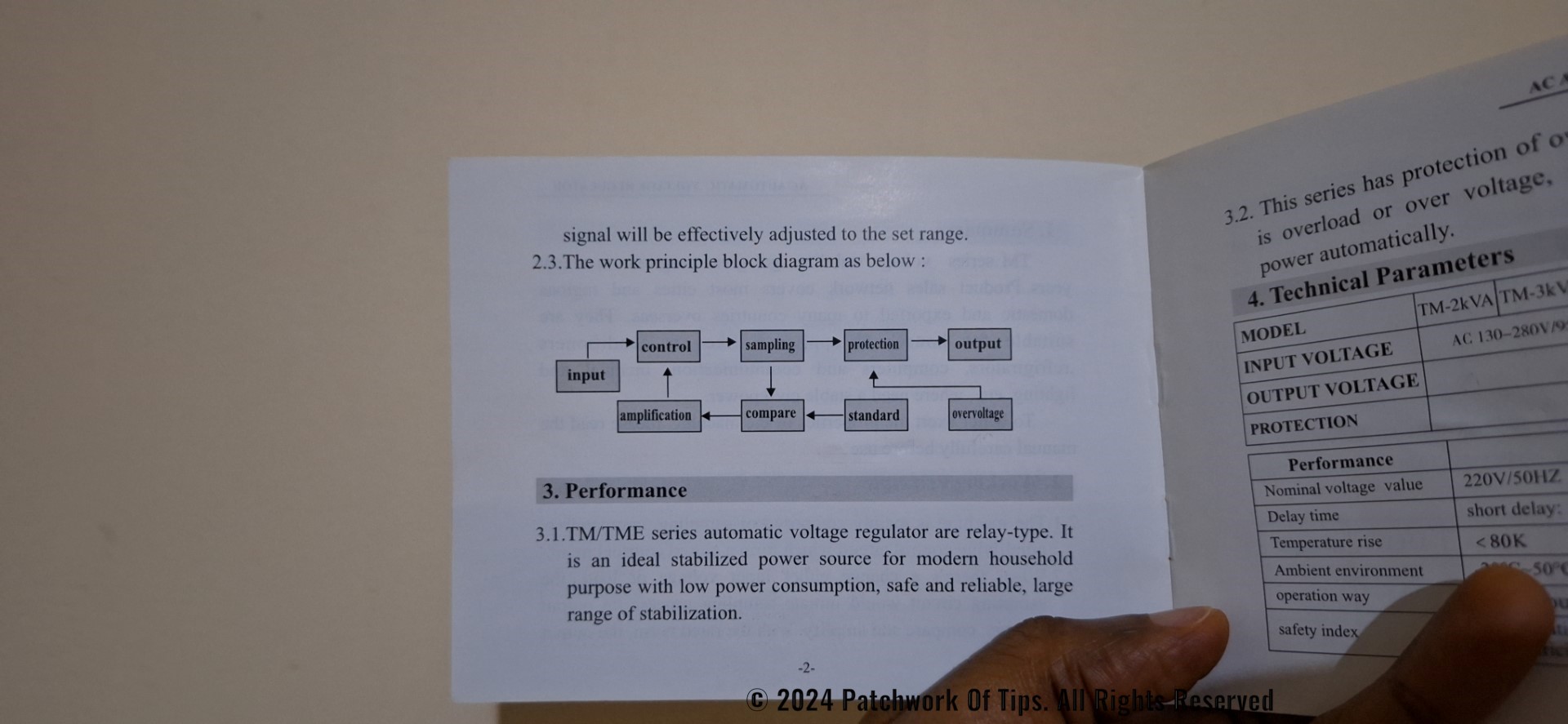 PRAG Stabilizer Instruction Manual 3