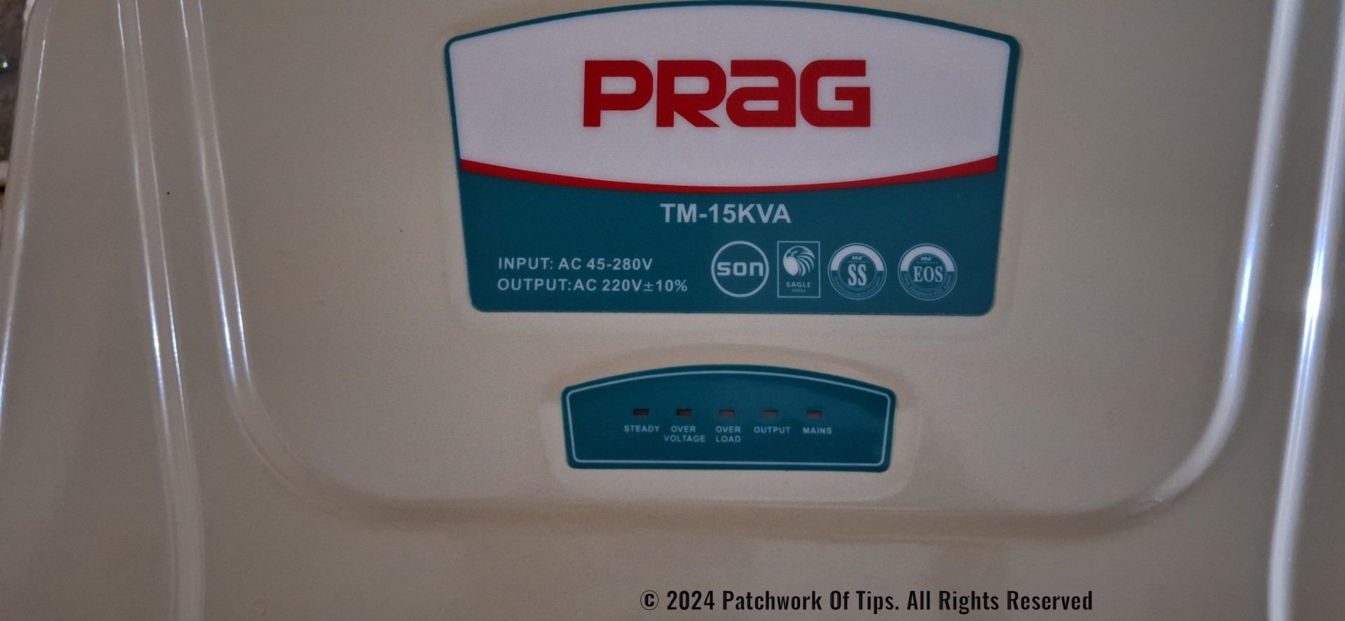 PRAG TM-15KVA Stabilizer Review 2