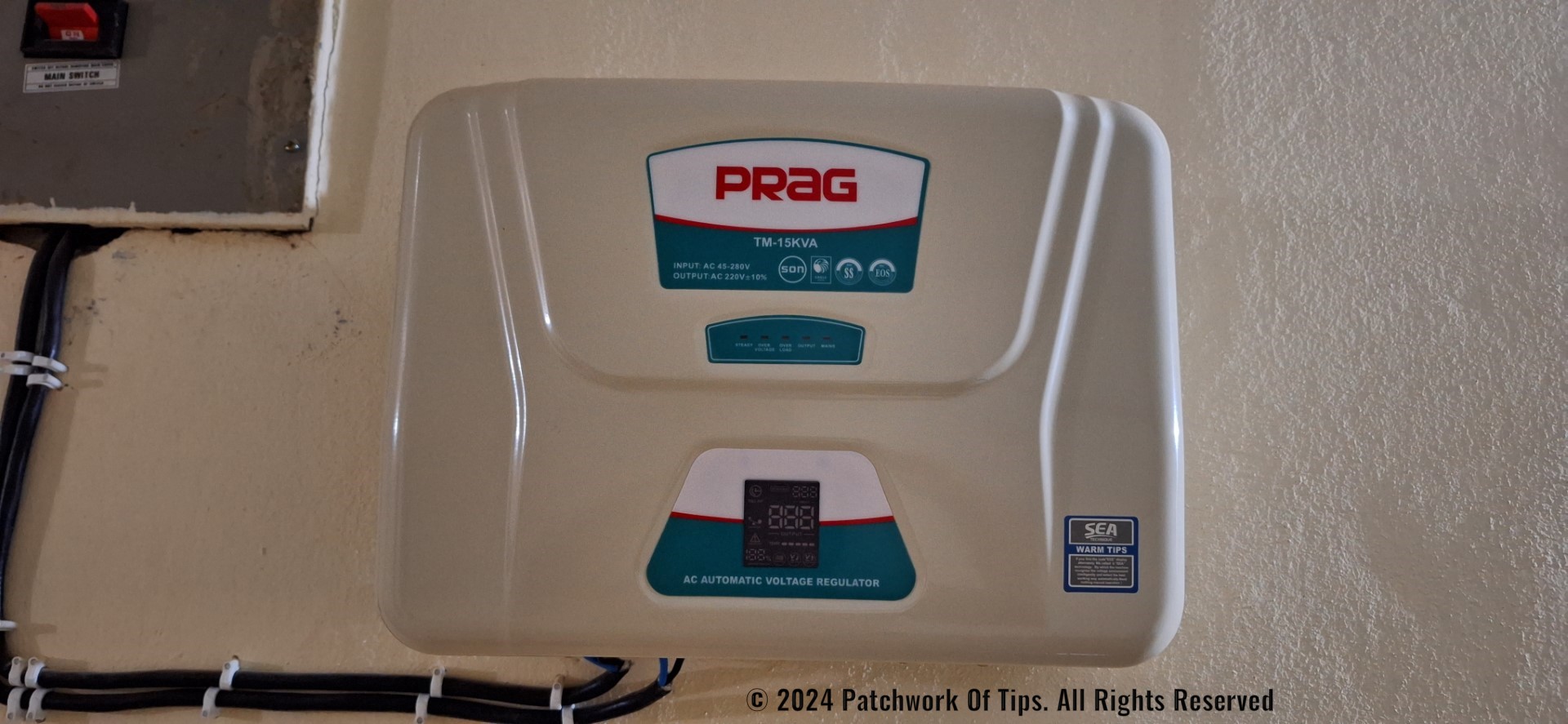 PRAG TM-15KVA Stabilizer Review