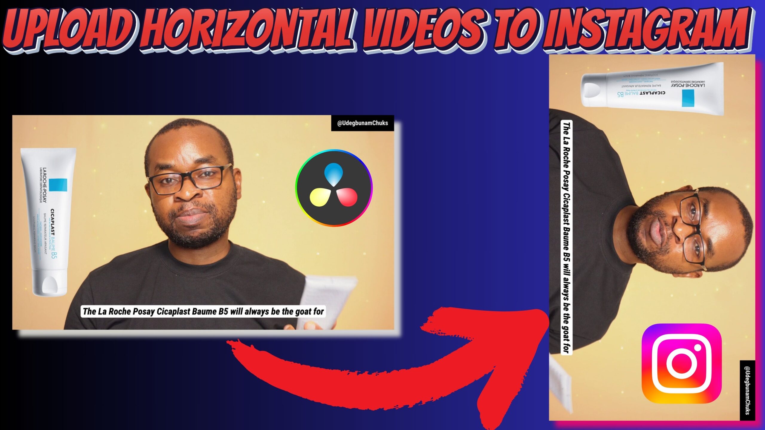How To Convert A Landscape Video To Vertical Video For Instagram With ...